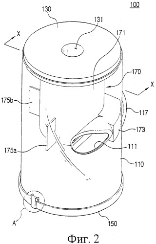 Циклонный узел и устройство для сбора загрязнений, содержащее циклонный узел (патент 2326579)