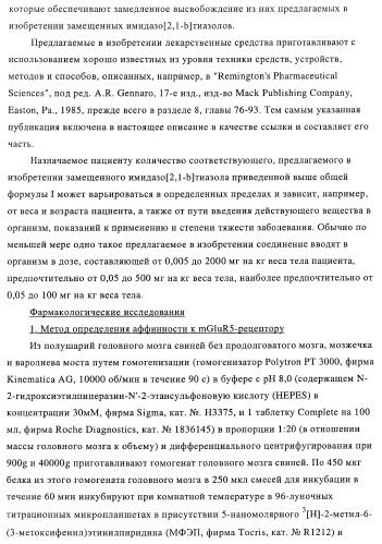 Замещенные имидазо[2,1-b]тиазолы и их применение для приготовления лекарственных средств (патент 2450010)