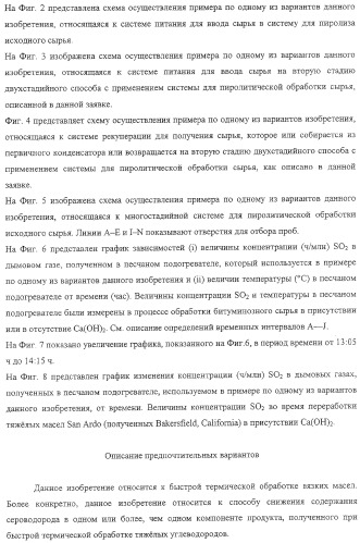Модифицированная термическая обработка тяжелых углеводородов (патент 2323246)