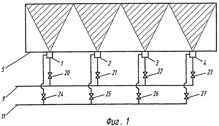 Система для распыления сорбента в среде дымовых газов теплотехнических установок (патент 2484903)