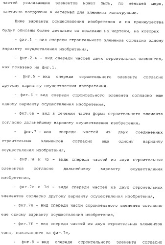 Строительная конструкция, элемент и балка для строительной конструкции, способ нагревания или охлаждения здания (патент 2337216)