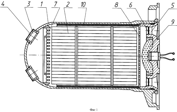 Двигательная установка безоткатного орудия (патент 2333379)
