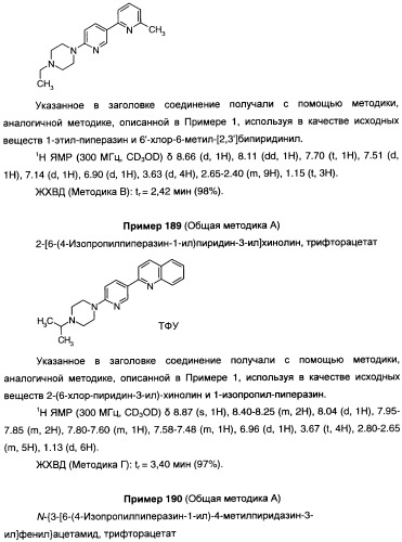 Антагонисты гистаминовых н3-рецепторов (патент 2442775)