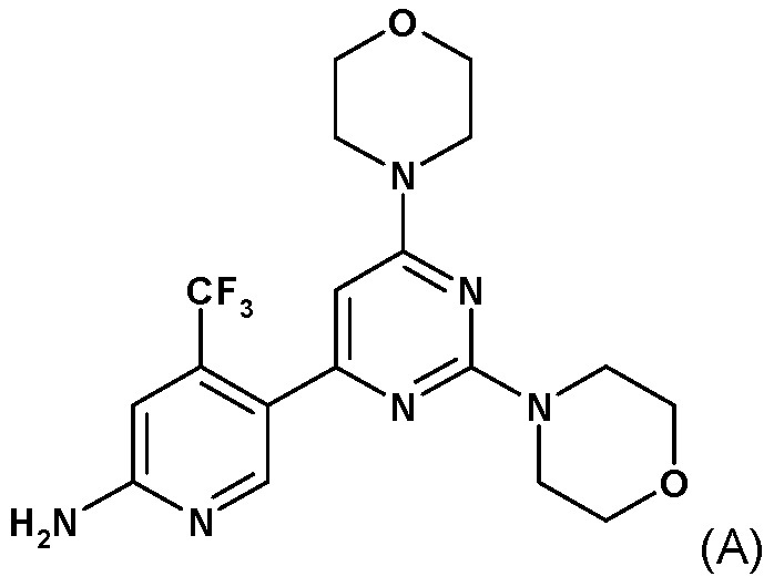 Усовершенствованный способ получения 5-(2,6-ди-4-морфолинил-4-пиримидинил)-4-трифторметилпиридин-2-амина (патент 2646760)