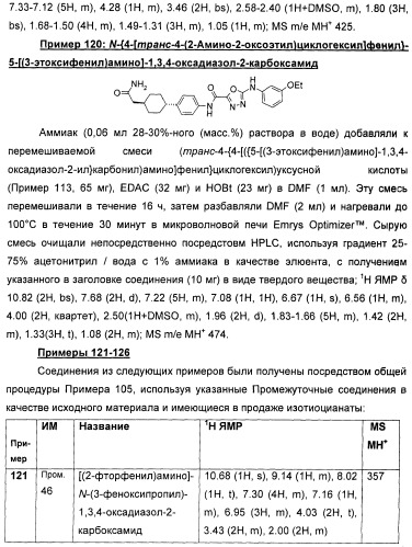 Оксадиазольные соединения, их применение в изготовлении лекарственного средства и способ ингибирования активности dgat1 (патент 2421451)