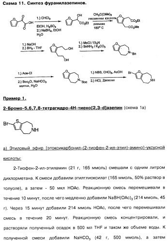 Замещенные производные азепина, фармацевтическая композиция и способ лечения заболеваний, расстройств и/или патологических состояний, при которых желательно модулирование функции 5ht2c-рецепторов (патент 2485125)