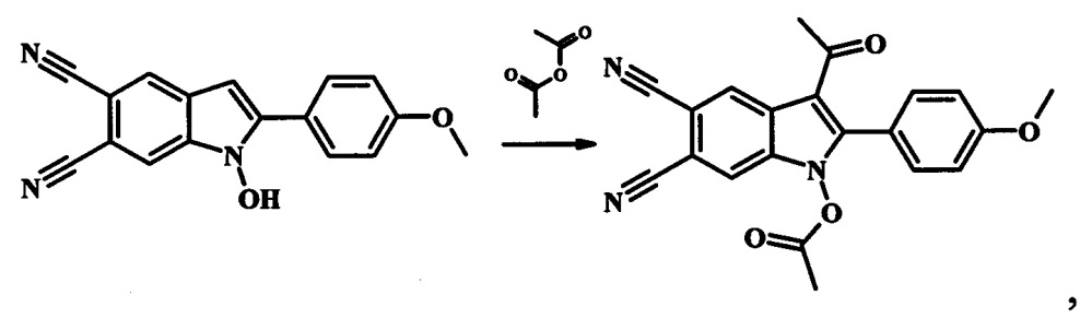 Способ получения 3-ацилзамещенных 2-арил(гетерил)-1н-индол-5,6-дикарбонитрилов (патент 2640351)
