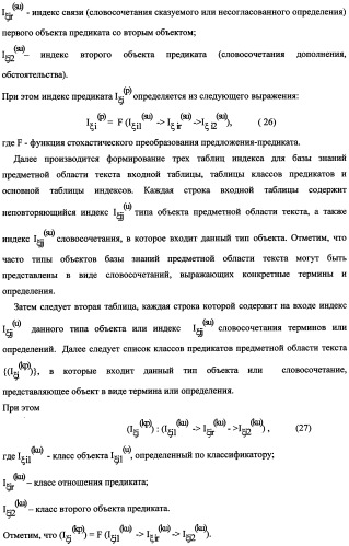 Способ синтеза самообучающейся аналитической вопросно-ответной системы с извлечением знаний из текстов (патент 2345416)