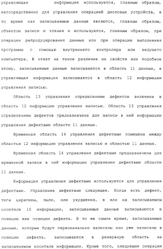 Носитель информации для однократной записи, записывающее устройство и способ для этого и устройство репродуцирования и способ для этого (патент 2307404)