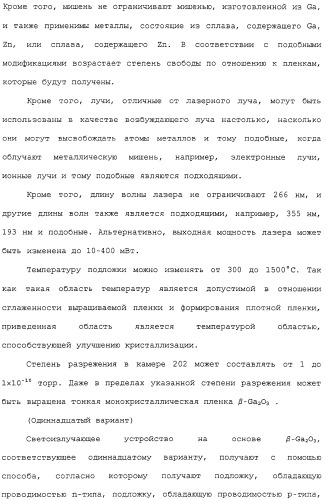Способ выращивания тонкой монокристаллической пленки, светоизлучающее устройство на основе ga2o 3 и способ его изготовления (патент 2313623)