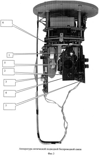 Аппаратура подводной оптической связи (патент 2526207)