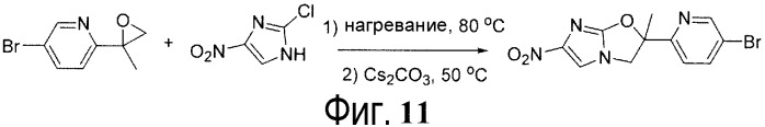 Бициклические нитроимидазолы, ковалентно соединенные с замещенными фенилоксазолидинонами (патент 2504547)