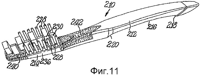 Зубная щетка (варианты) и способ ее изготовления (патент 2430667)