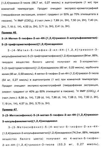 [1,2,4]оксадиазолы (варианты), способ их получения, фармацевтическая композиция и способ ингибирования активации метаботропных глютаматных рецепторов-5 (патент 2352568)