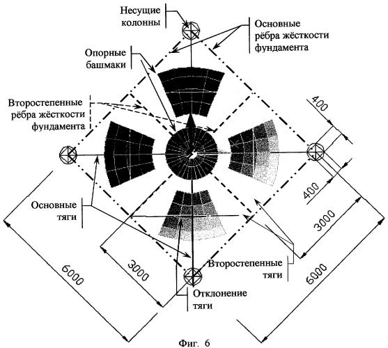 Фундамент здания, сооружения (патент 2310042)