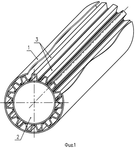Труба-оболочка из композиционных материалов (варианты) (патент 2287106)