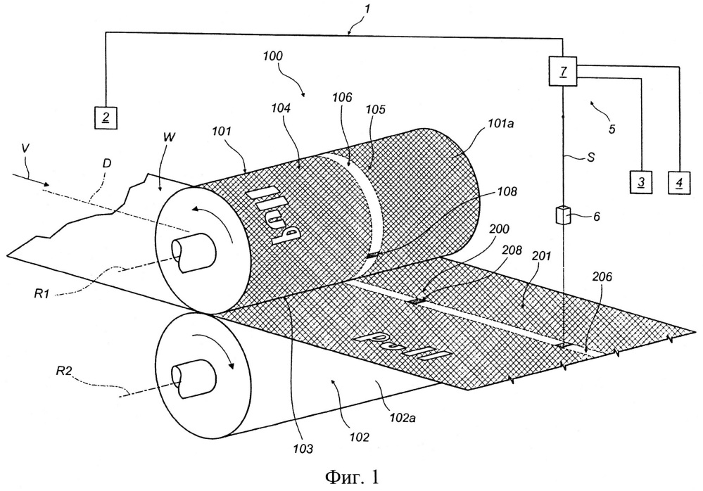 Устройство для тиснения и упаковочная установка (патент 2654449)