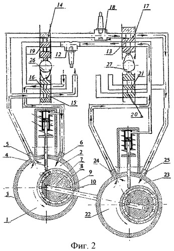 Роторный двигатель внутреннего сгорания (патент 2464431)