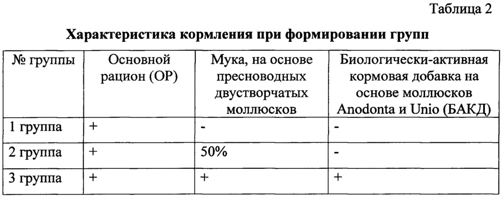 Питательная композиция на основе пресноводных моллюсков родов anodonta и unio для сельскохозяйственных животных (патент 2620832)