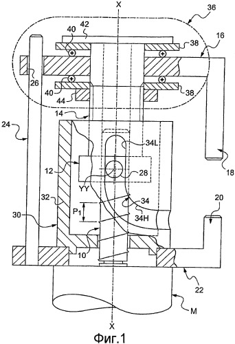 Зажимное устройство, содержащее автономную систему компенсации (патент 2412044)