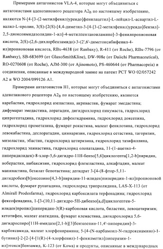Производные пиразина, полезные в качестве антагонистов аденозинового рецептора (патент 2417994)