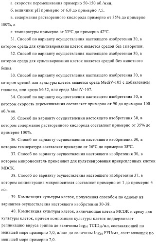 Линии клеток почки собаки майдин-дэрби (mdck), поддерживающие рост вирусов до высоких титров, и способ применения этих клеток в биореакторе (патент 2487935)