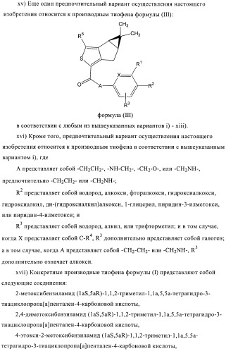 1a, 5a-тетрагидро-s-тиациклопропа[a]пенталены:трициклические производные тиофена в качестве агонистов рецепторов s1p1/edg1 (патент 2386626)