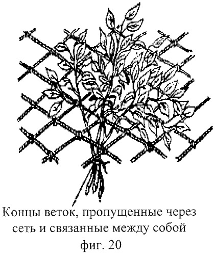 Способ маскировки подвижных объектов срезанной, в том числе законсервированной, и/или искусственной растительностью и устройство для его осуществления (варианты способа) (патент 2284002)