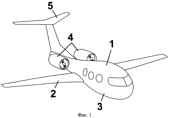 Административный реактивный самолет (патент 2382718)