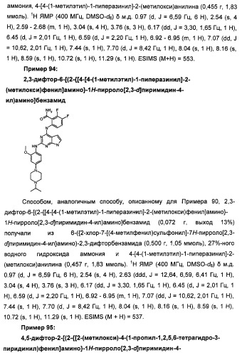 Производные 2-[(2-(фениламино)-1н-пирроло[2,3-d]пиримидин-4-ил)амино]бензамида в качестве ингибиторов igf-1r для лечения рака (патент 2472797)