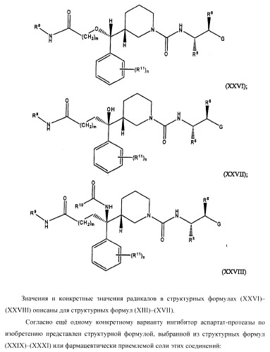 Ингибиторы аспартат-протеазы (патент 2424231)