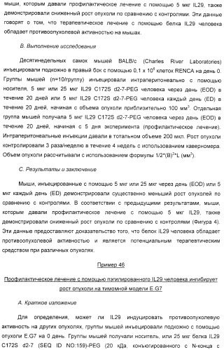 Применение il-28 и il-29 для лечения карциномы и аутоиммунных нарушений (патент 2389502)