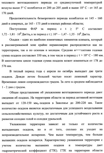 Способ прогнозирования семенной продуктивности солодки голой и солодки уральской сухостепного, лиманного и пойменного экотипов (патент 2360403)