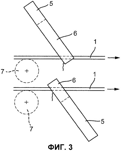 Способ одновременного удаления грата с нескольких ниток катанки (патент 2526645)