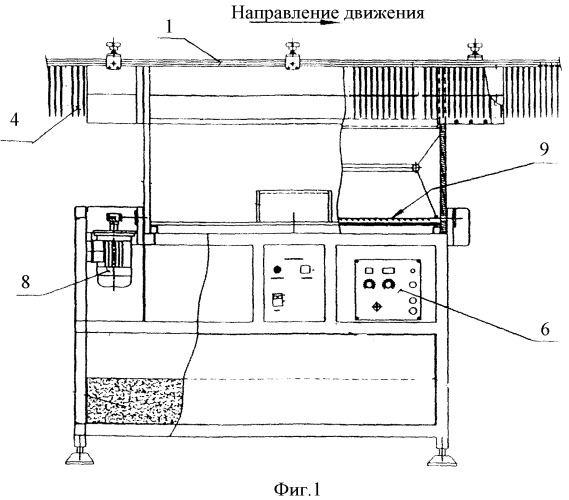 Устройство для флокирования изделий (патент 2383394)