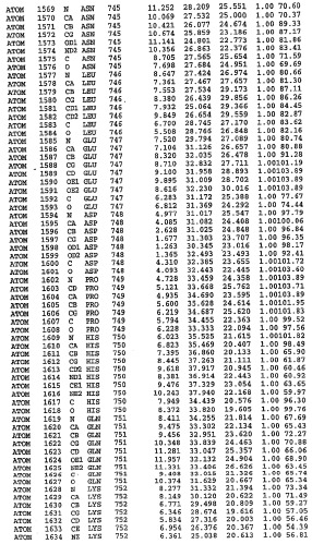 Кристаллическая структура фосфодиэстеразы 5 и ее использование (патент 2301259)