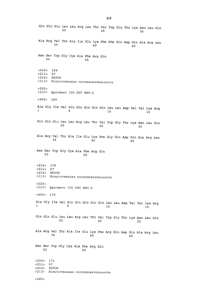 Мутантные лентивирусные белки env и их применение в качестве лекарственных средств (патент 2654673)