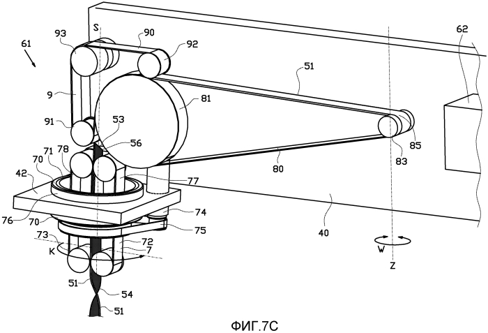 Способ и устройство для изготовления невулканизированной шины (патент 2560368)