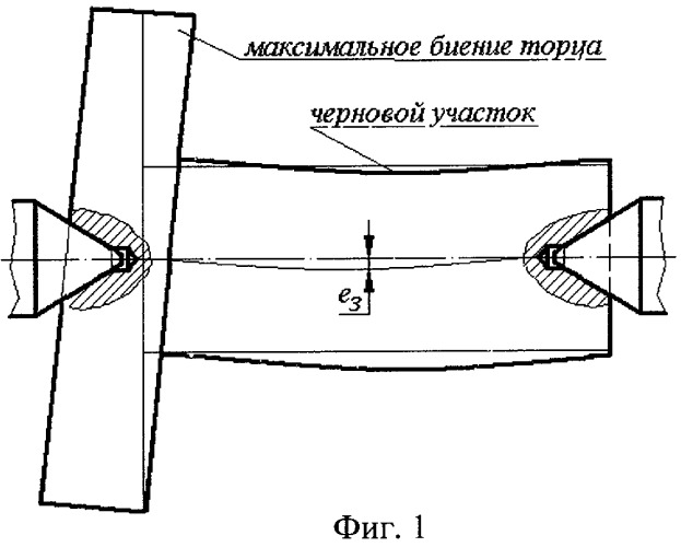 Способ установки и выверки заготовок деталей типа валов (патент 2436666)