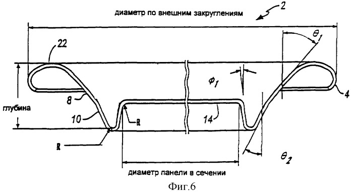 Металлическая крышка банки для напитков (патент 2299843)