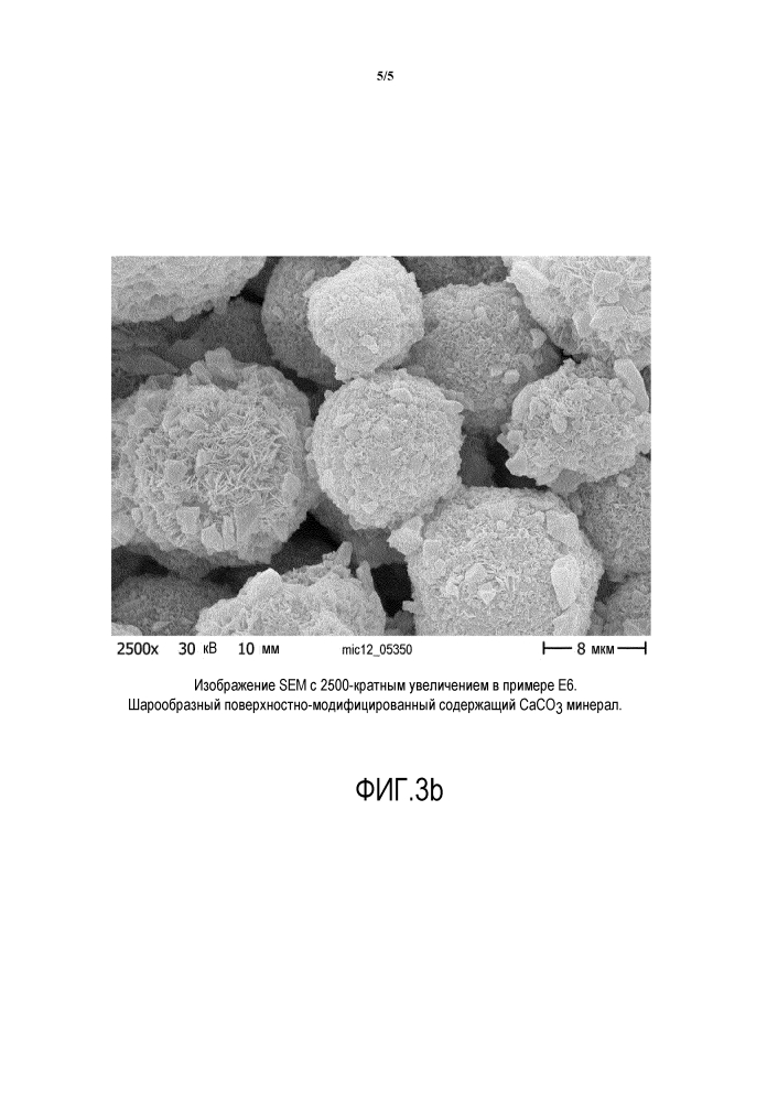 Поверхностно-модифицированный содержащий карбонат кальция минерал и его применение (патент 2616054)