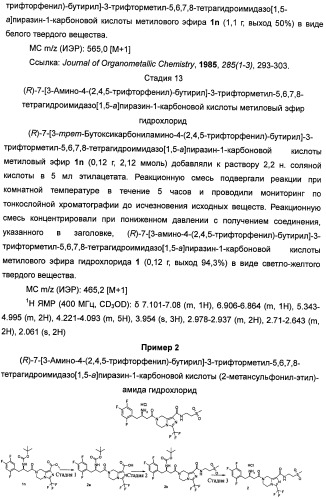 Производные тетрагидроимидазо[1,5-a]пиразина, способ их получения и применение их в медицине (патент 2483070)