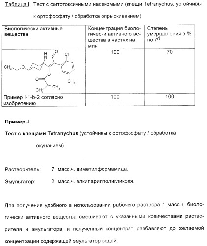 Цис-алкоксизамещенные спироциклические производные 1-h- пирролидин-2, 4-диона в качестве средств защиты от вредителей (патент 2340601)