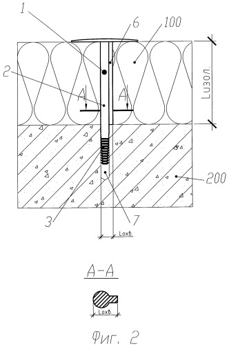 Дюбель для крепления теплоизоляционного материала (патент 2390662)
