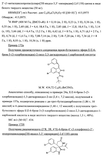 Производные спироиндолинона (патент 2435771)