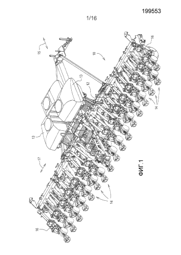Высевающая секция для посевной машины, имеющая дозатор семян с обращенным вниз дозирующим элементом и системой доставки семян (патент 2578471)