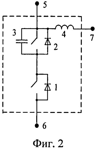 Резонансный коммутатор (варианты) (патент 2516451)