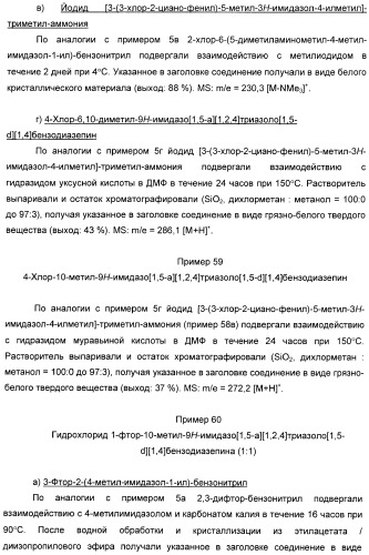 Тетрациклические имидазо-бензодиазепины в качестве модуляторов гамк-рецепторов (патент 2393161)