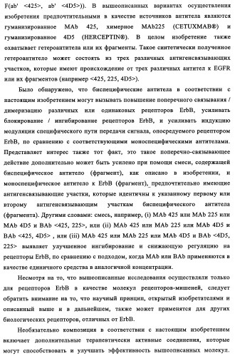 Биспецифические антитела к erb-b и их применение для лечения опухолей (патент 2349340)