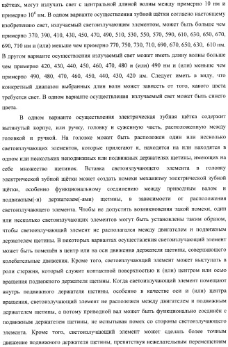 Электрическая зубная щетка, снабженная элементом с электрическим питанием (патент 2368349)